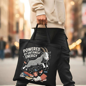 "You're the GOAT!" Funny Goat Pun Tote Bag