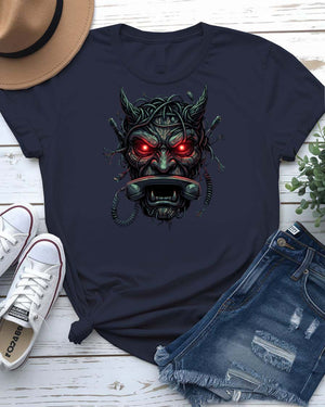 Telephone Devil Graphic Streetwear T-Shirt