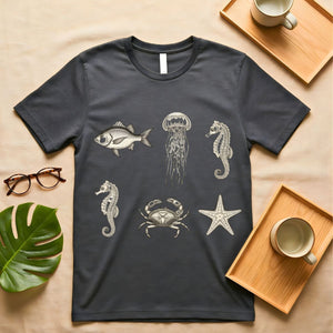 The Life Inside Ocean Tee graphic t-shirt by Memez Store
