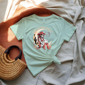 "Out of Bed Spirit Funny Skull Tee by Memez Store"