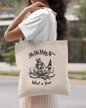 What A Year Funny Understated Sarcasm Tote Bag