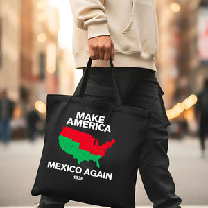 Mexican Cultural Design Tote Bag with Alebrijes Pattern