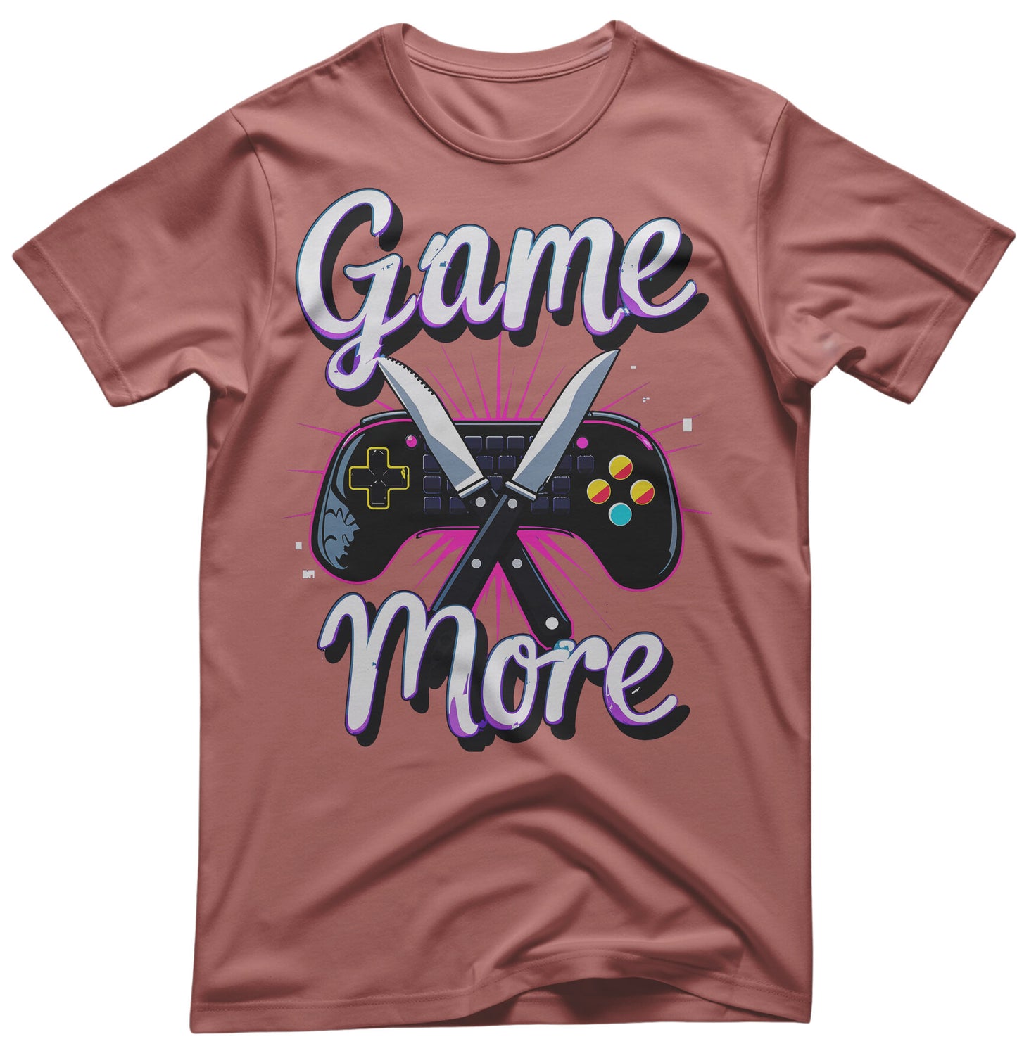 Foodie Gamer Tee - Funny Gaming & Snack Meme Shirt | Memez Store