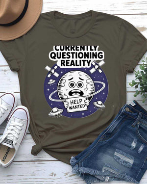 Funny Meme Printed on Eco-Friendly Organic Cotton T-Shirt