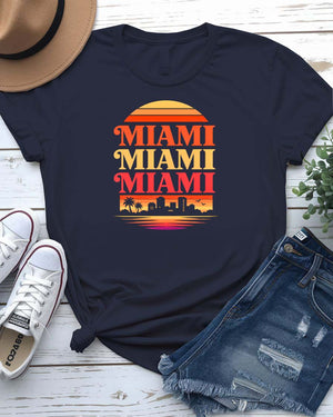 Indiana State Outline Graphic T-Shirt