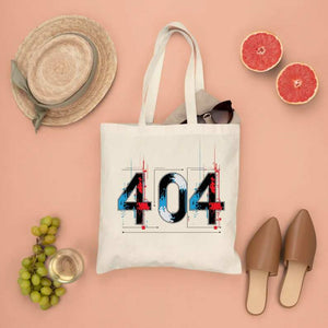404 Geek Tote Bag – Memez Store funny tech tote.