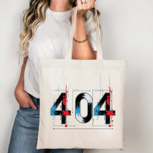404 Geek Tote Bag – Memez Store funny tech tote.
