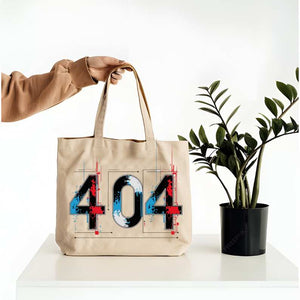 404 Geek Tote Bag – Memez Store funny tech tote.