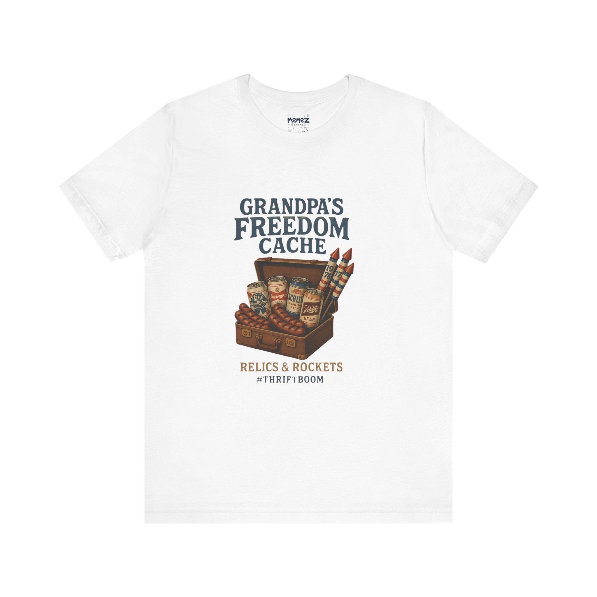 Grandpapa Freedom Tee By Memesz Store
