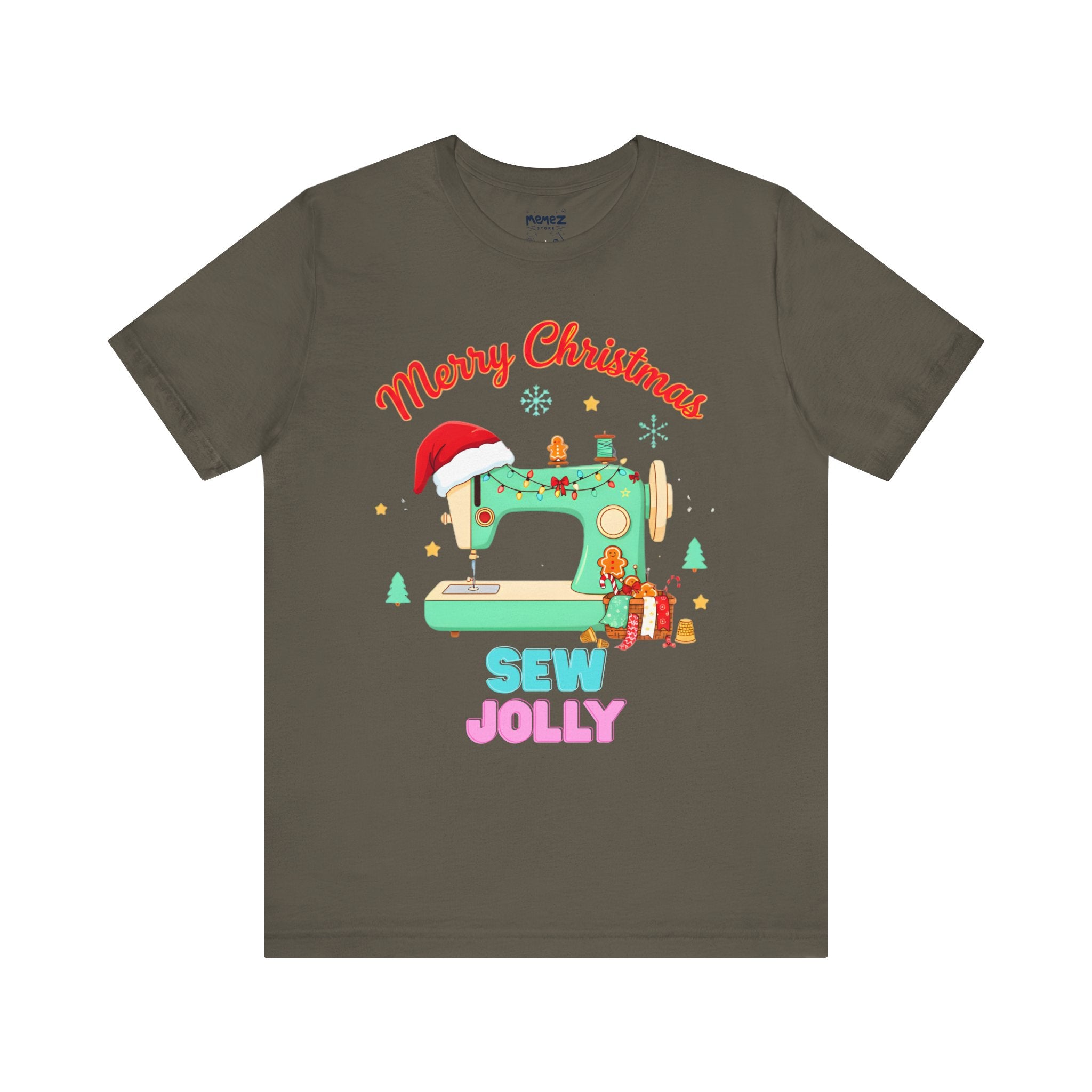 Sew Jolly Meme Funny Tee