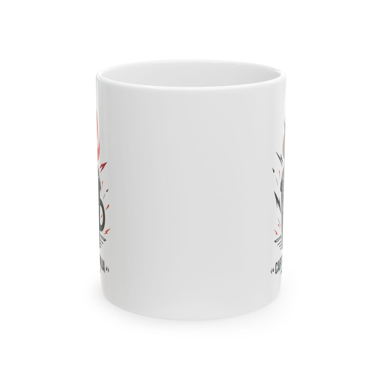 Caffein Ninja a Funny and Meme Coffee Mug by Memez Store