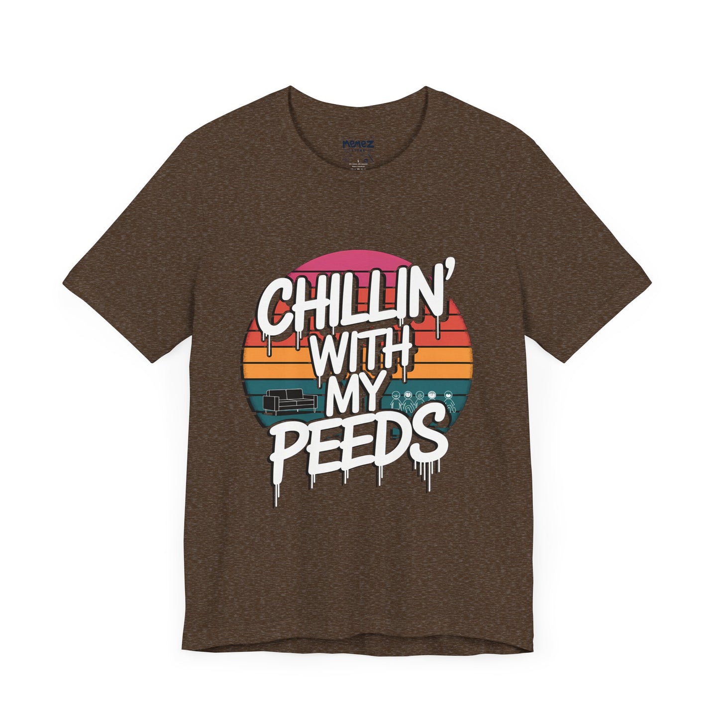 CHillin With Peeds A Funny Easter Tee By Memez Store