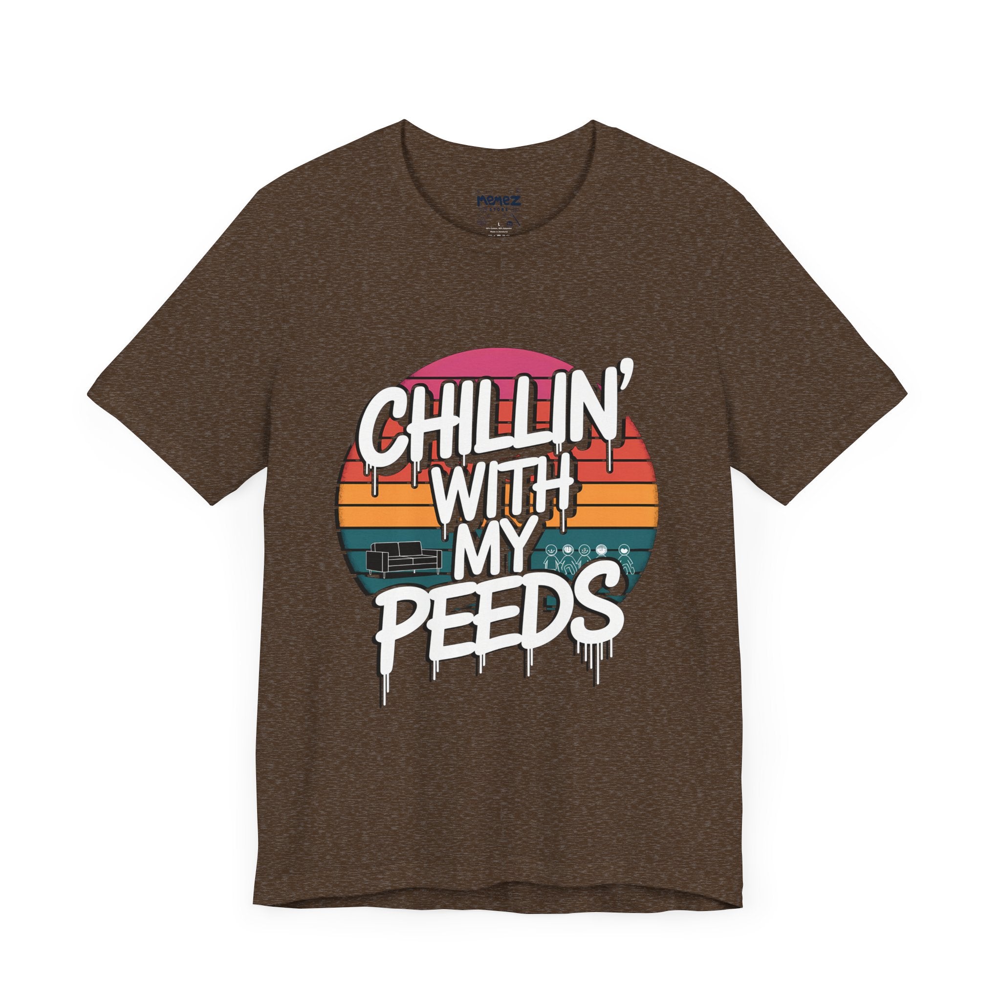 CHillin With Peeds A Funny Easter Tee By Memez Store