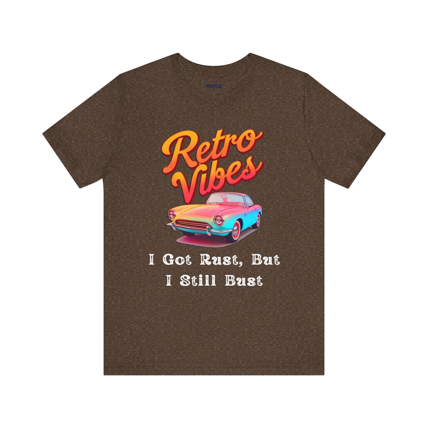 Funny Retro Vibes VIntage Car Lover's tee By memez Store
