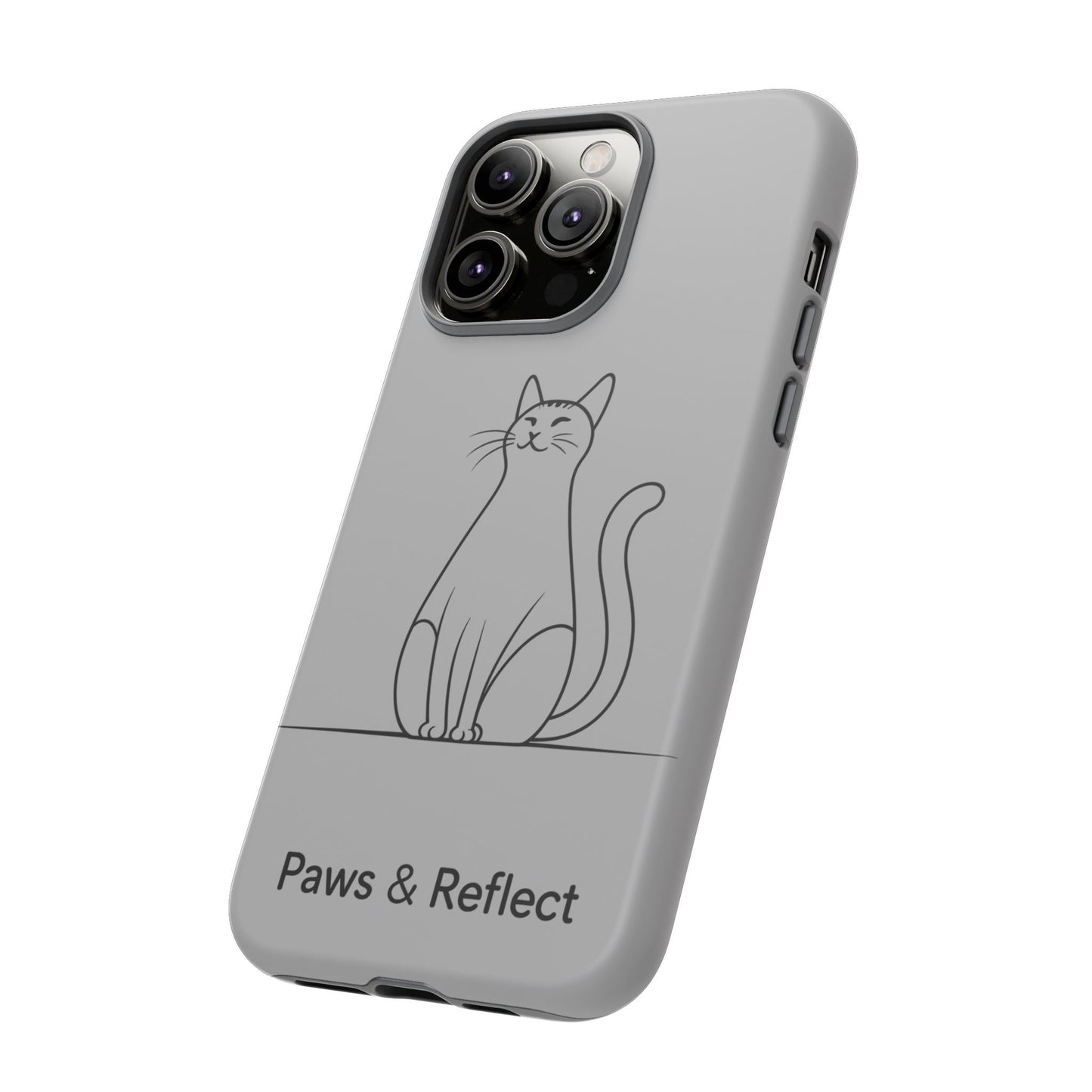 Paw and Reflect Pet Lovers iPhone Case By Memez Store