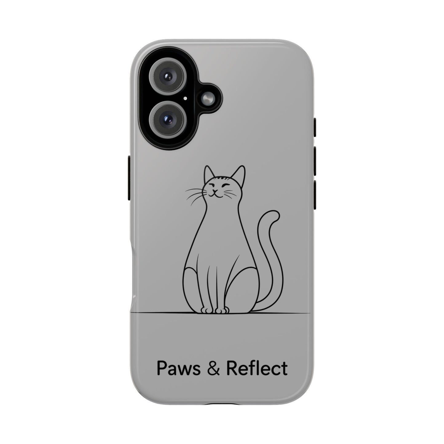 Paw and Reflect Pet Lovers iPhone Case By Memez Store