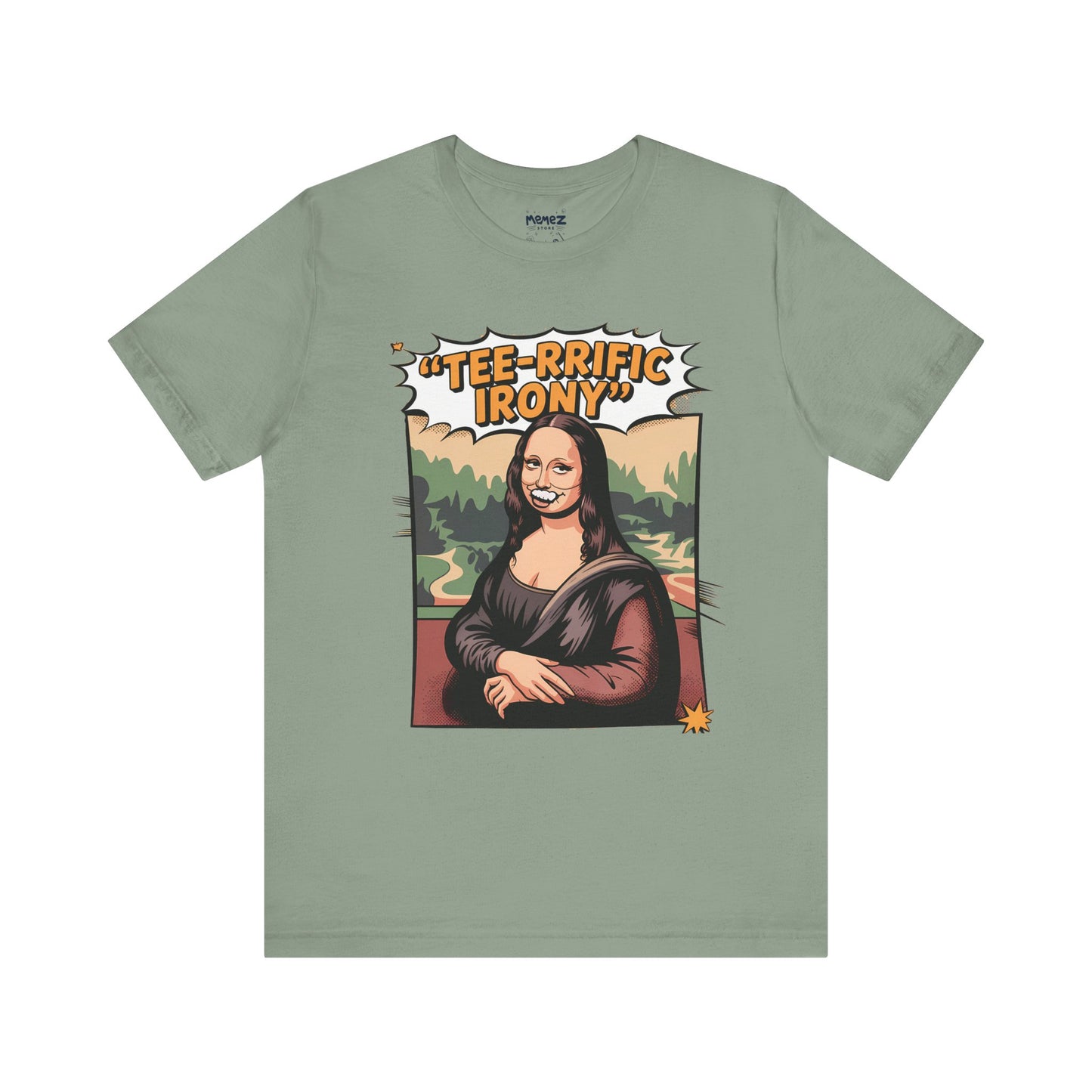 Funny Mona Lisa Unisex Tee
