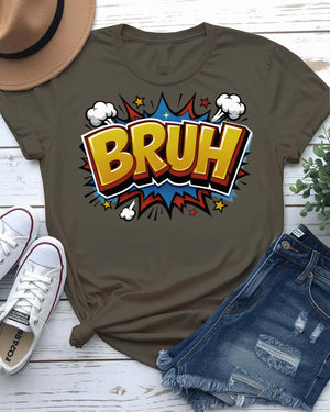 Bruh Graphic T-Shirt