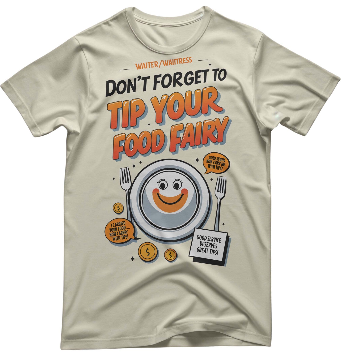 Funny Food Fairy T-Shirt - The Ultimate Meme Lover’s Choice