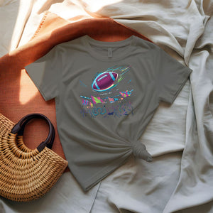 American Football Graphic T-Shirt by Memez Store