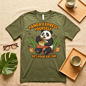 Hop Into Ramen Cute Bunny Graphic T-Shirt