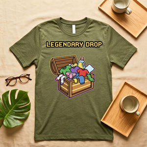 Legendary Drop Dragon Fantasy Graphic T-Shirt