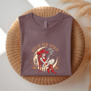 "Out of Bad Spirit Funny Halloween Tee by Memez Store – spooky season unisex shirt"