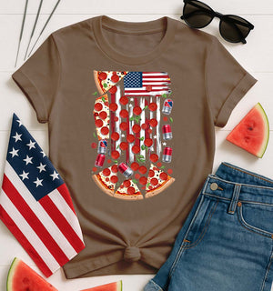 4th of July Food Meme Tee – Funny Grilling and BBQ Shirt for Independence Day by