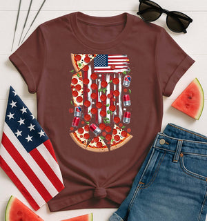 4th of July Food Meme Tee – Funny Grilling and BBQ Shirt for Independence Day by