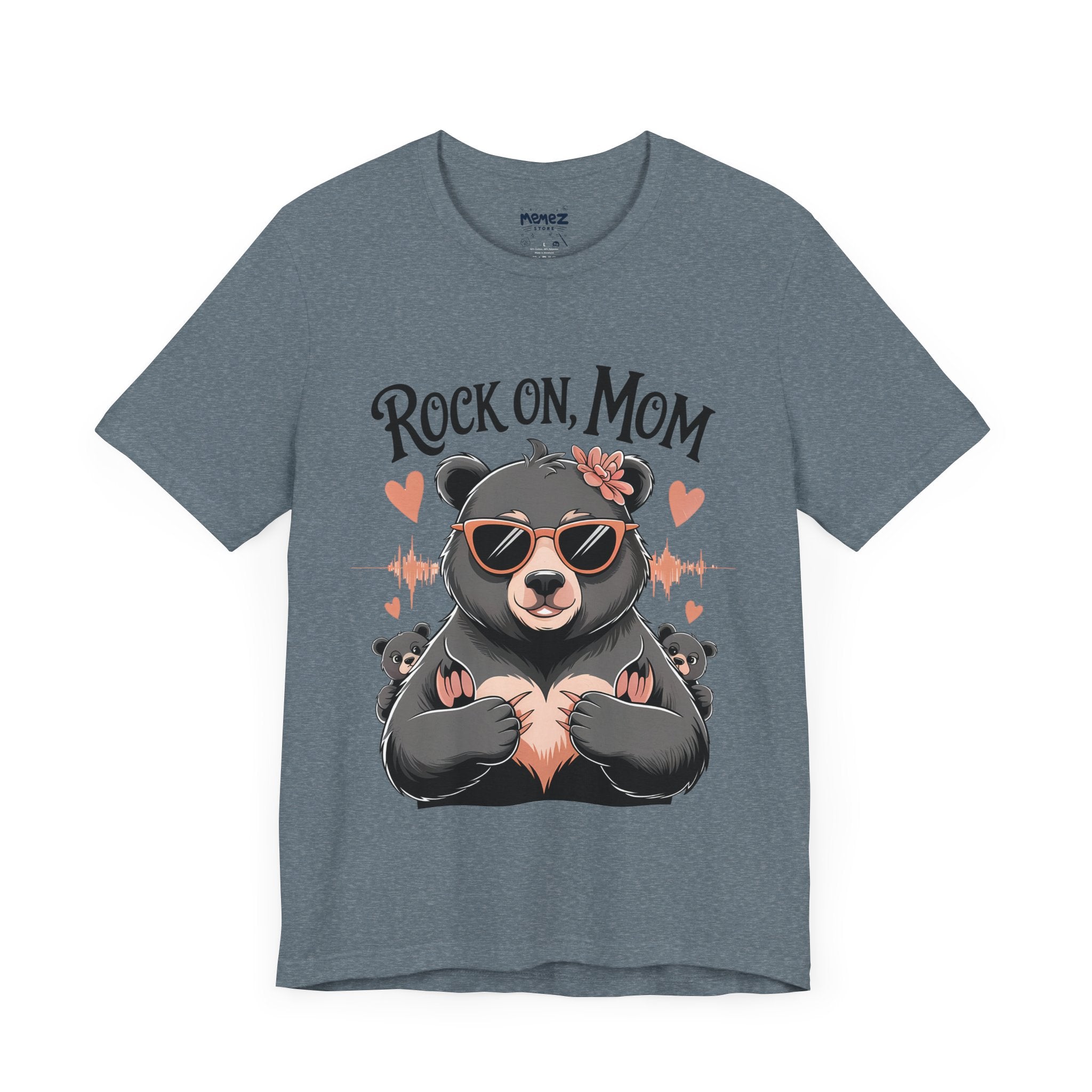 Rock on Mom, Mother's Day Tee By Memez Store