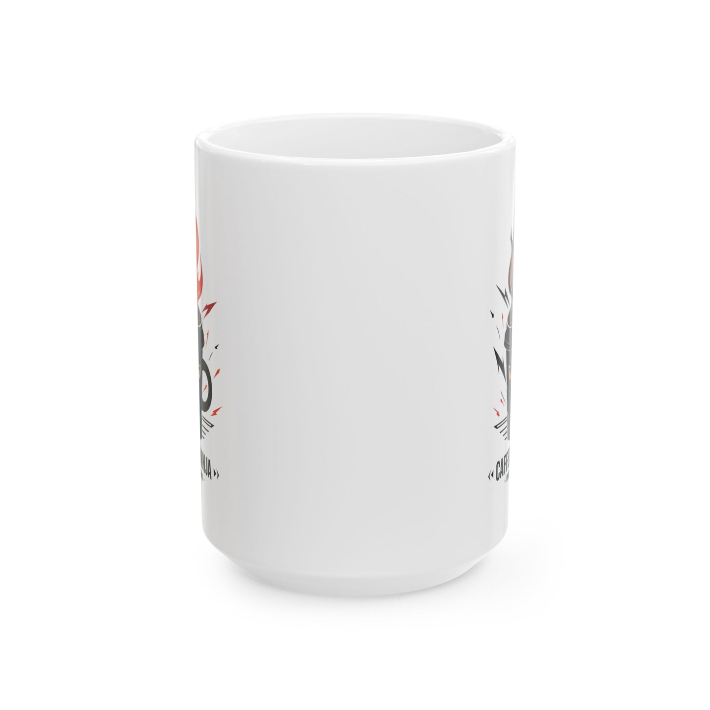 Caffein Ninja a Funny and Meme Coffee Mug by Memez Store