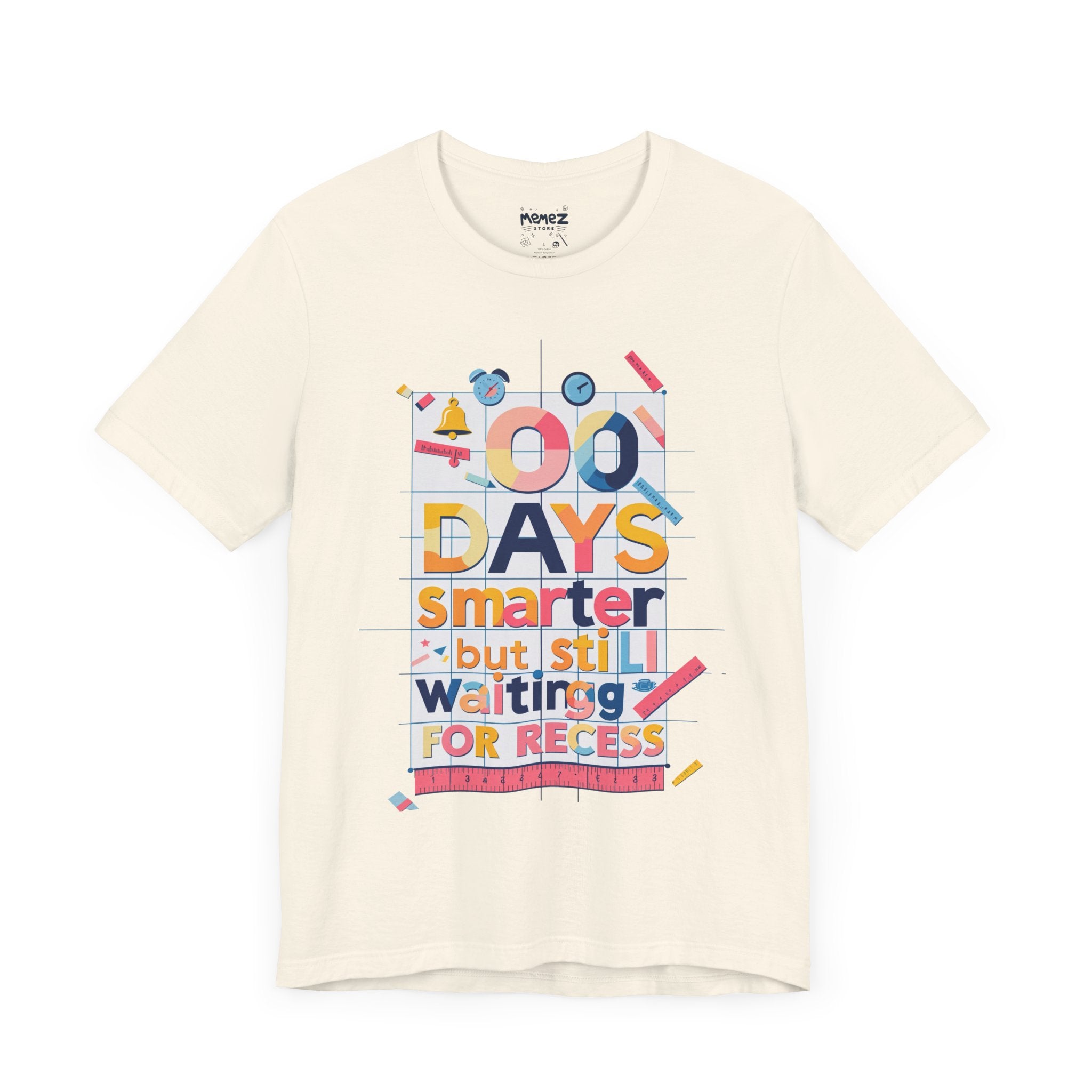 100 Days of School Funny & Meme T-shirt By Memez Store