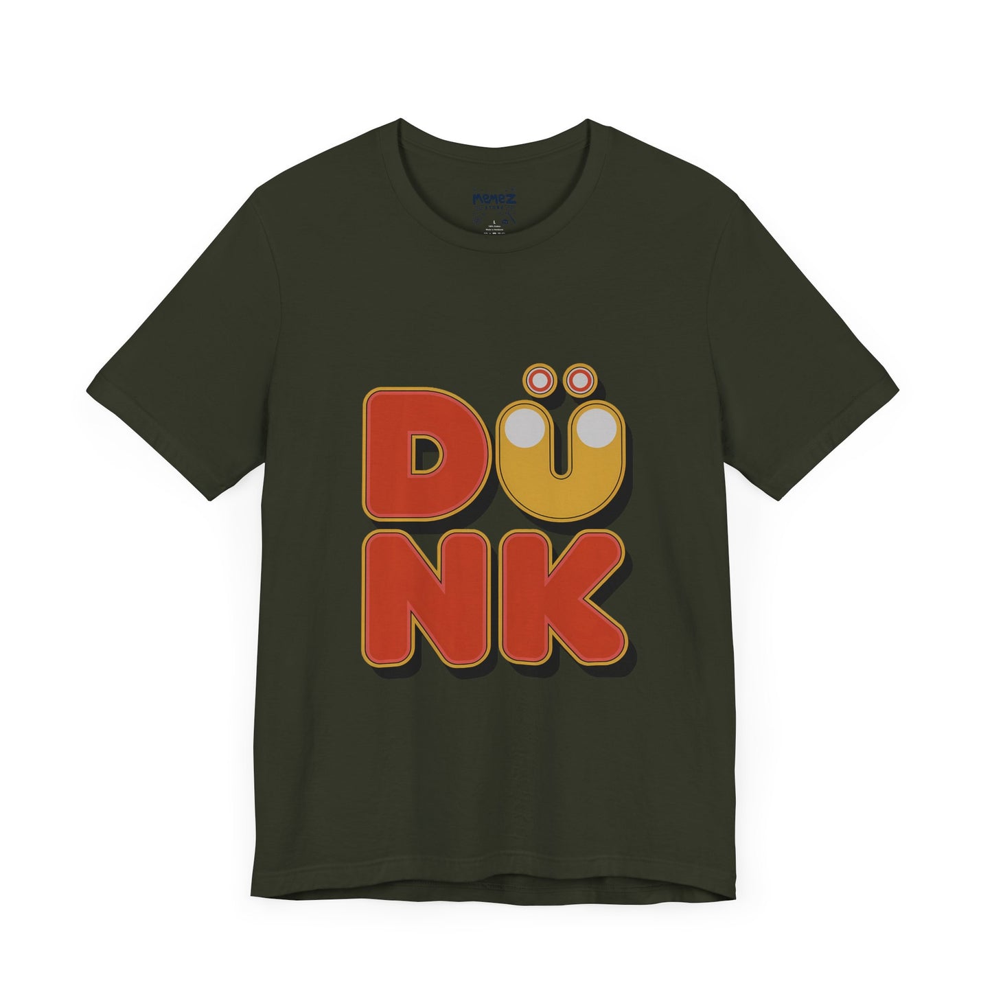 Typographical Unisex Tee - Dunk Design by Memez Store