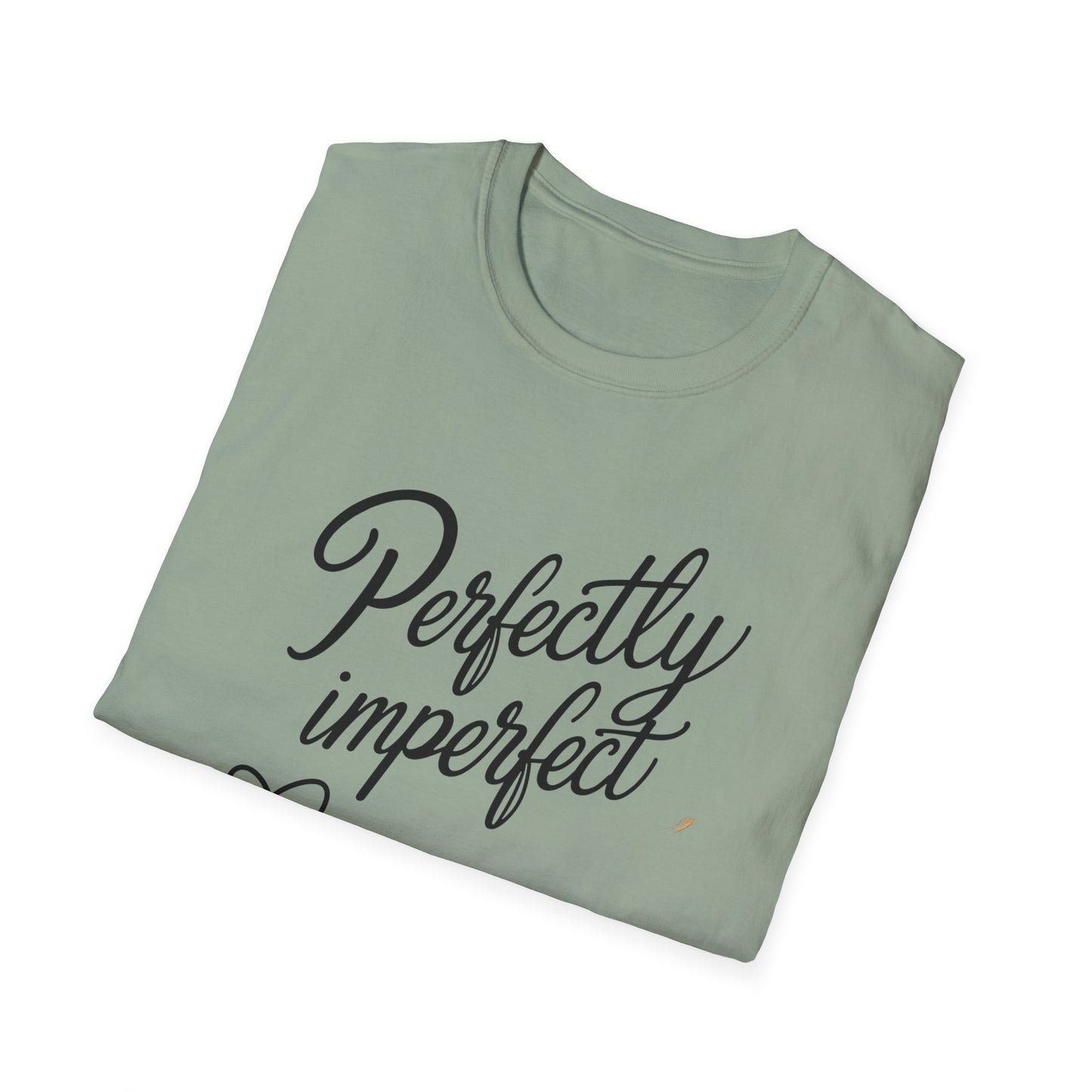 Perfectly Imperfect Unisex T-Shirt Meme and Funny By Memez Store