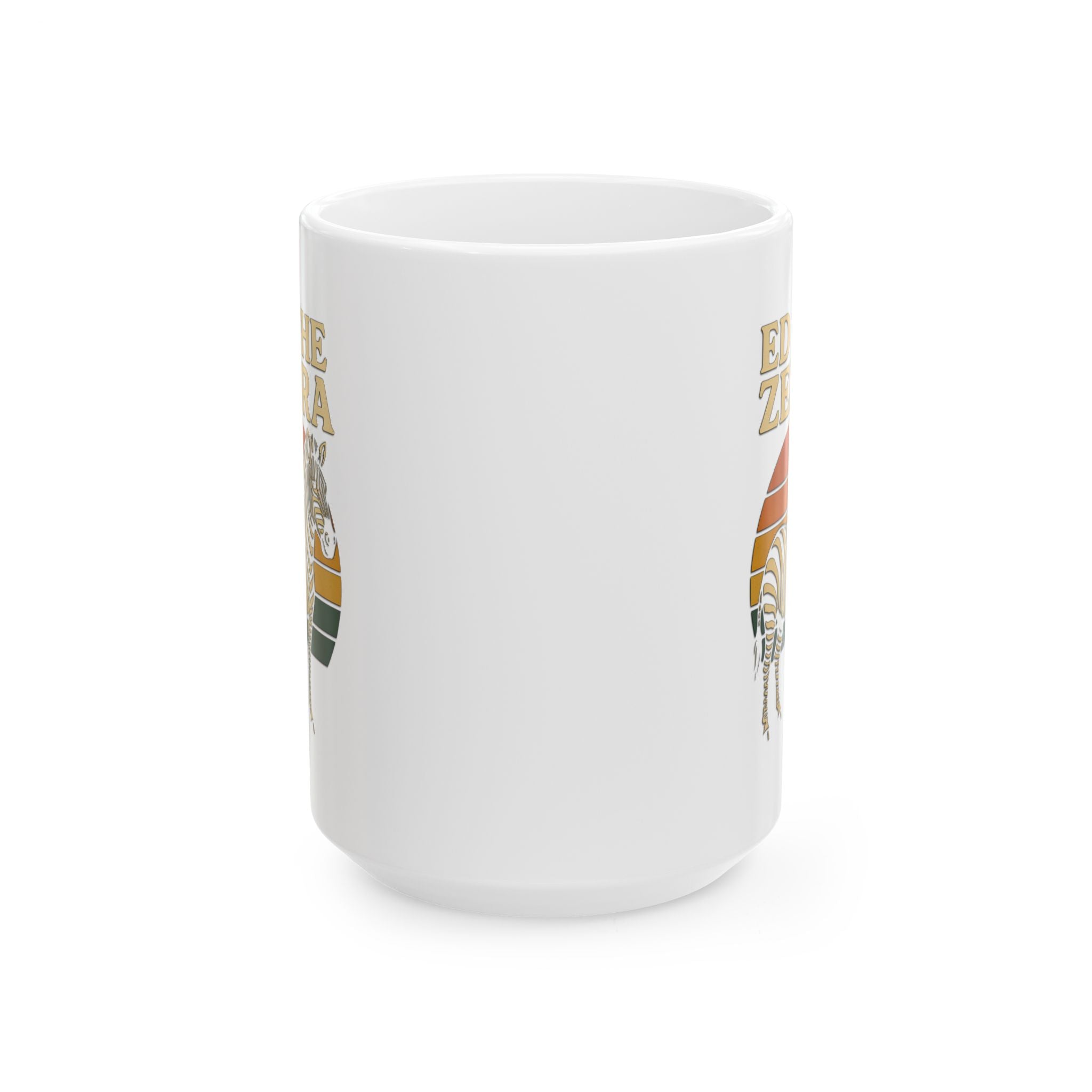 ED Zebra Funny Ceramic Mug