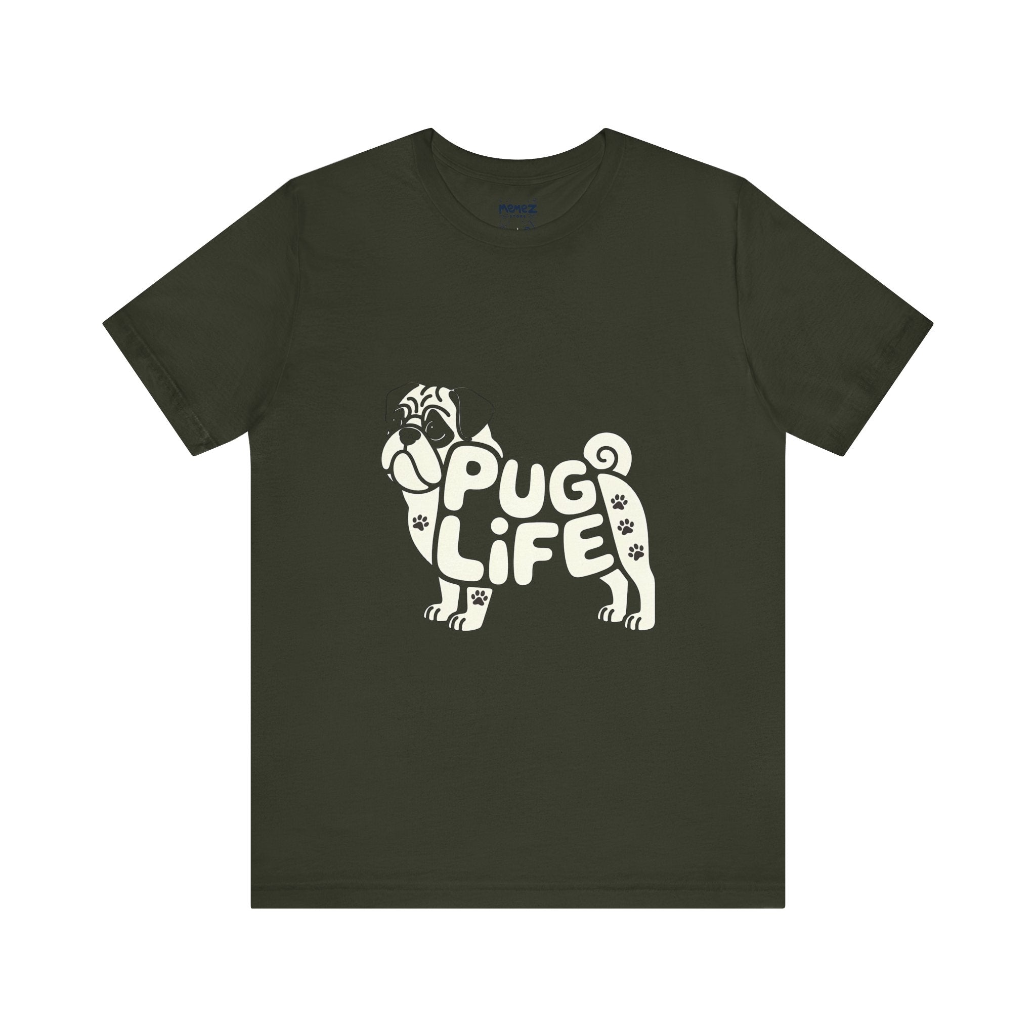 Unisex Tee PUG Life Dog Lover's Meme Tee By Memez store