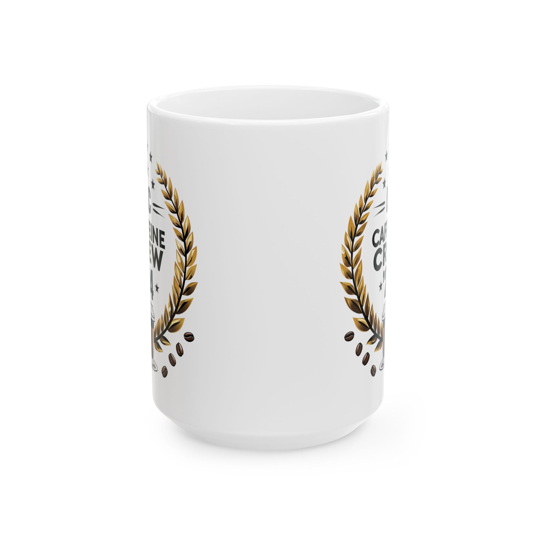 Caffeine Crew Club 2024 funny and meme Mug by Memez store