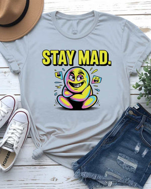 "Stay Mad Meme Unisex Tee by Memez Store"