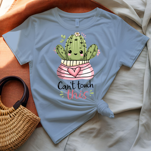 Can't Touch This Graphic T-Shirt with bold 90s rap text