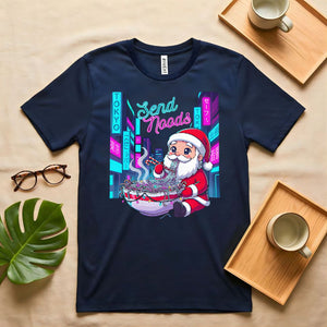 Send Noods Funny Pasta Christmas Pun T-Shirt