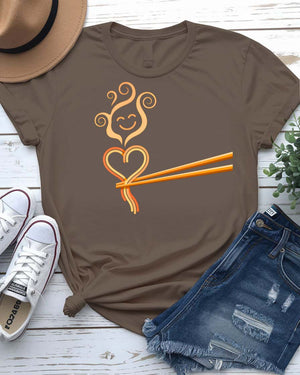Valentine Flame Graphic Streetwear T-Shirt