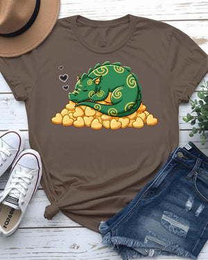 Valentine Dragon Graphic Streetwear T-Shirt