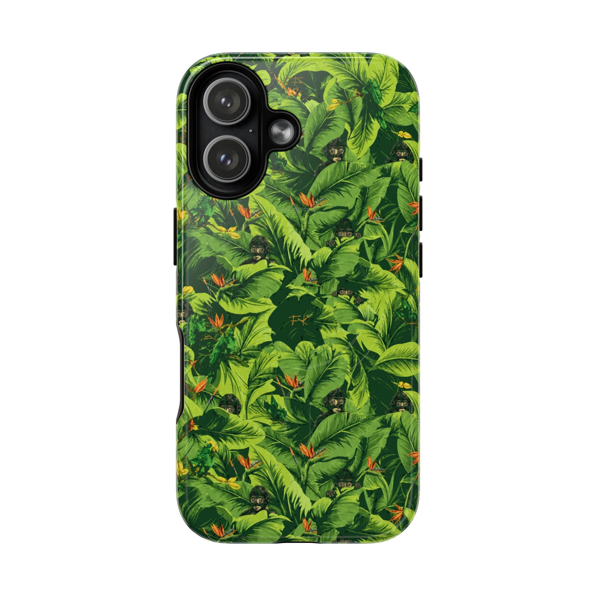 Tropical Leaf Magnetic Phone Case — Tough Protective iPhone Cover