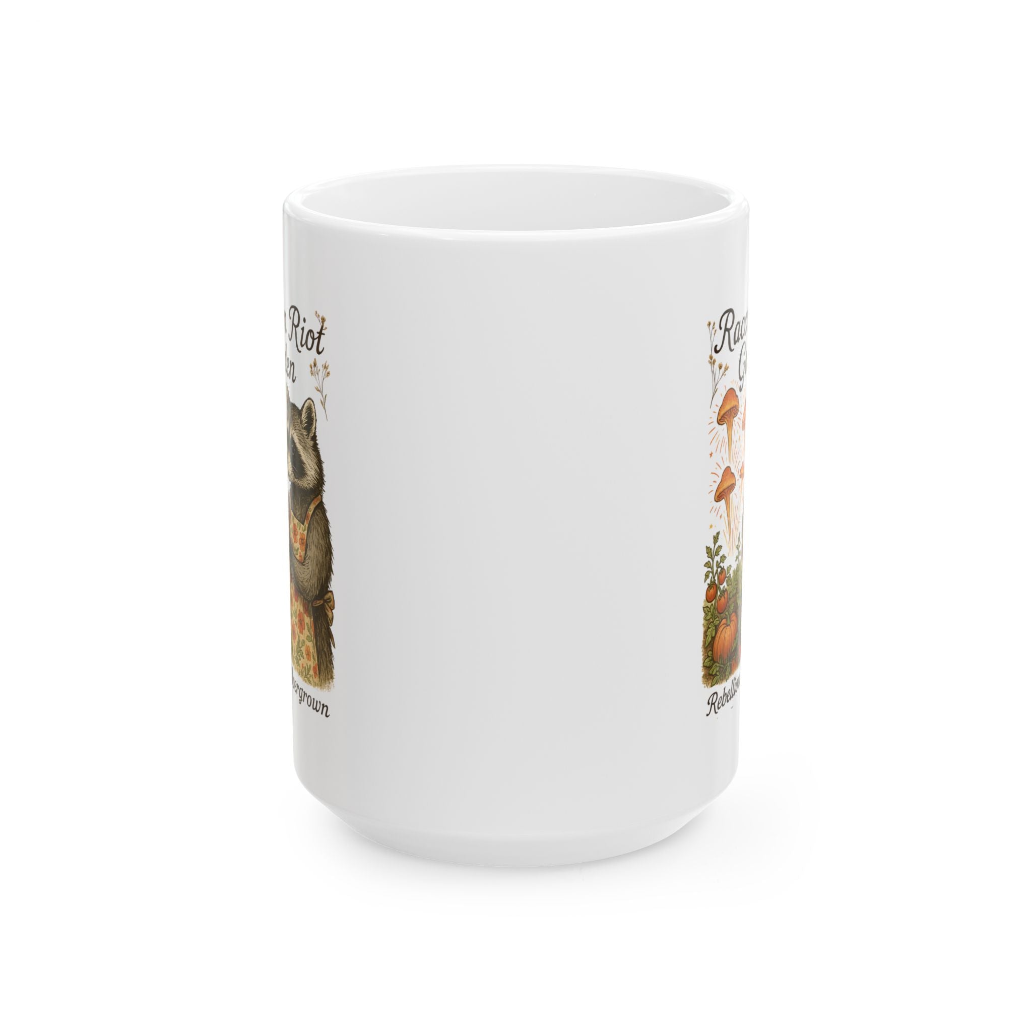 Mug - Raccoon Riot Gard Mug, Unique Animal Lover Gift