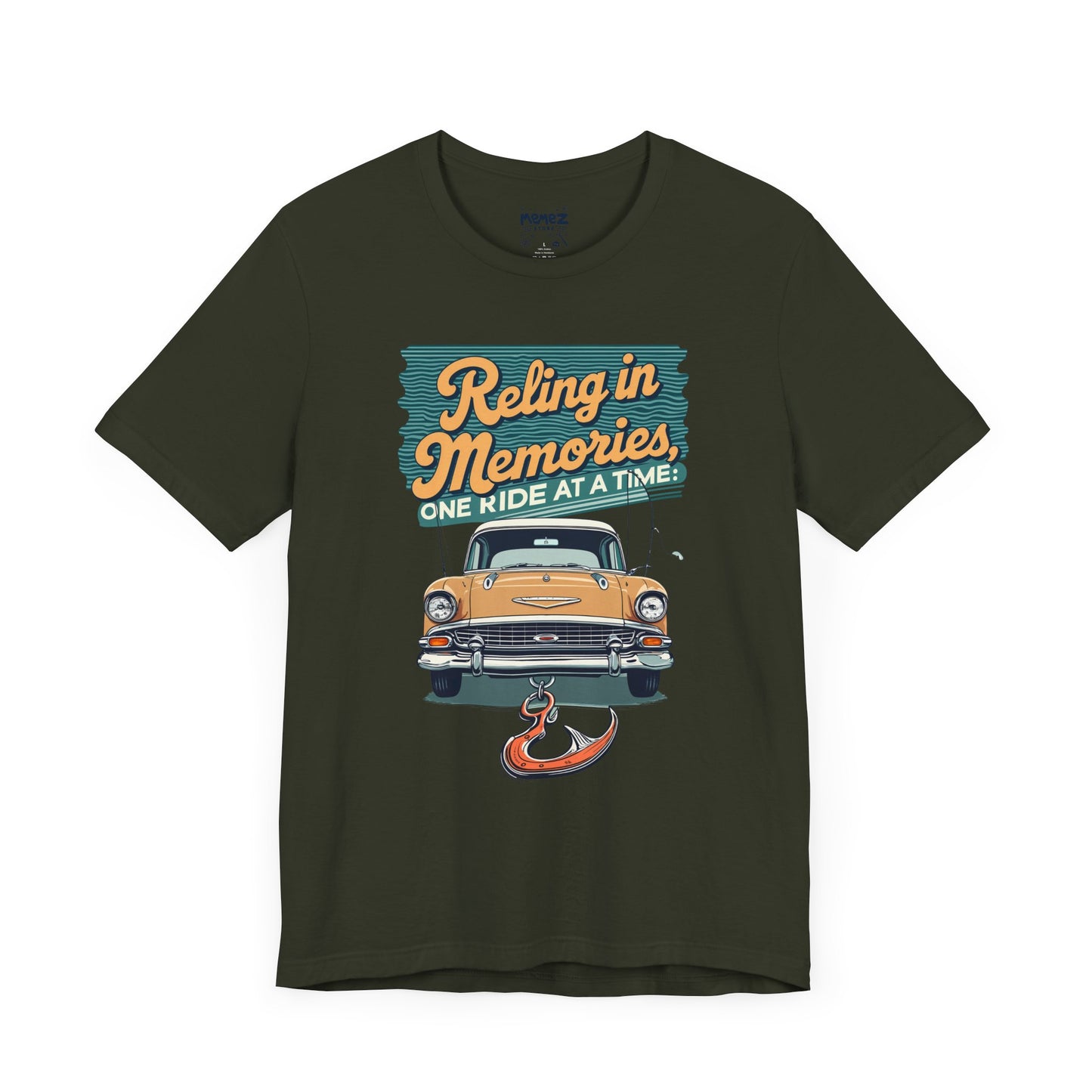 Rolling Memories Vintage Car Lover's FUnny meme Tee By Memez Store