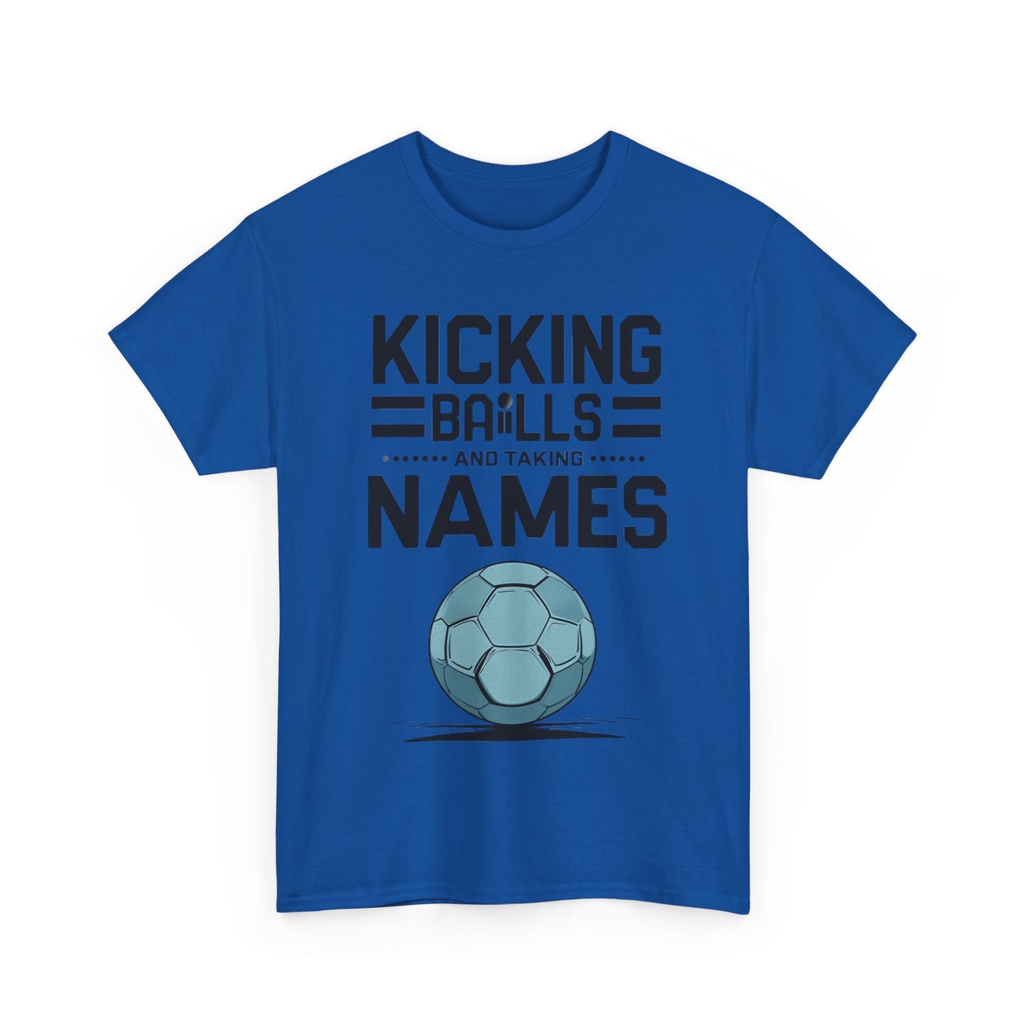 Funny Meme Unisex Tee - & quot; Kicking Balls & quot; by Memez Store