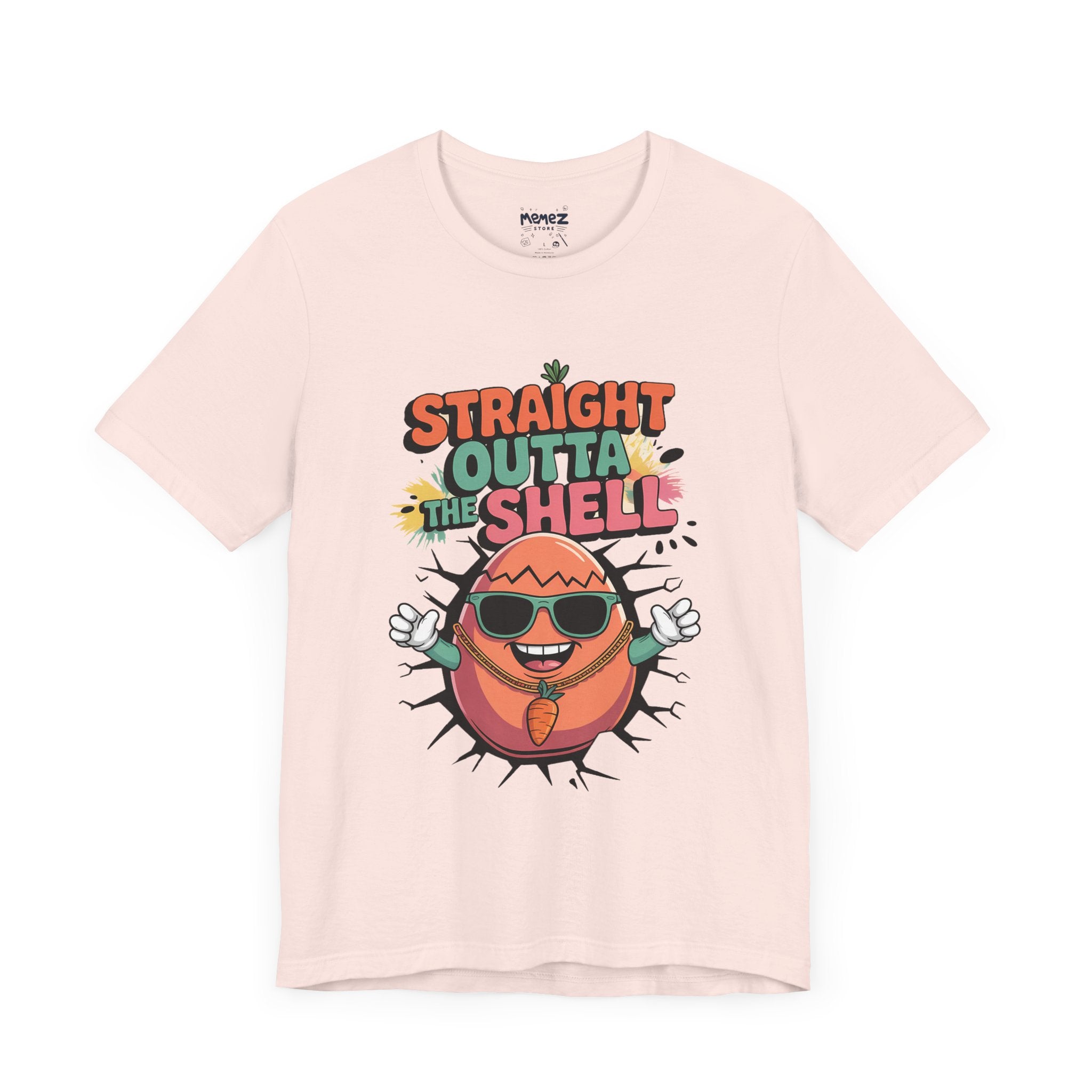 Funny Easter Unisex Tee - Straight Out The Shell Meme