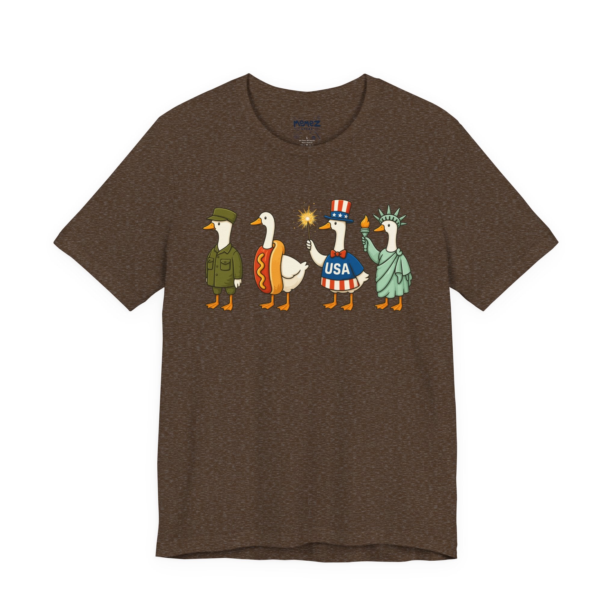 4th of July Duckling T-Shirt — Patriotic Baby Duck Tee