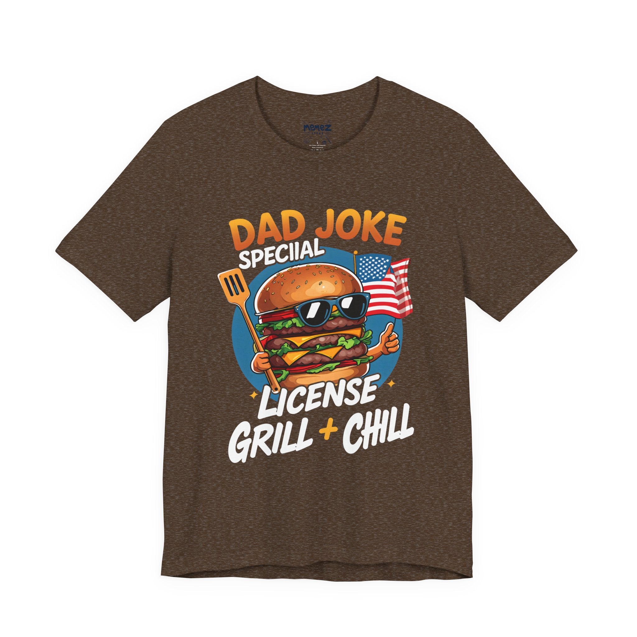 Funny Dad Joke License Grill Plus CHill Unisex Tee