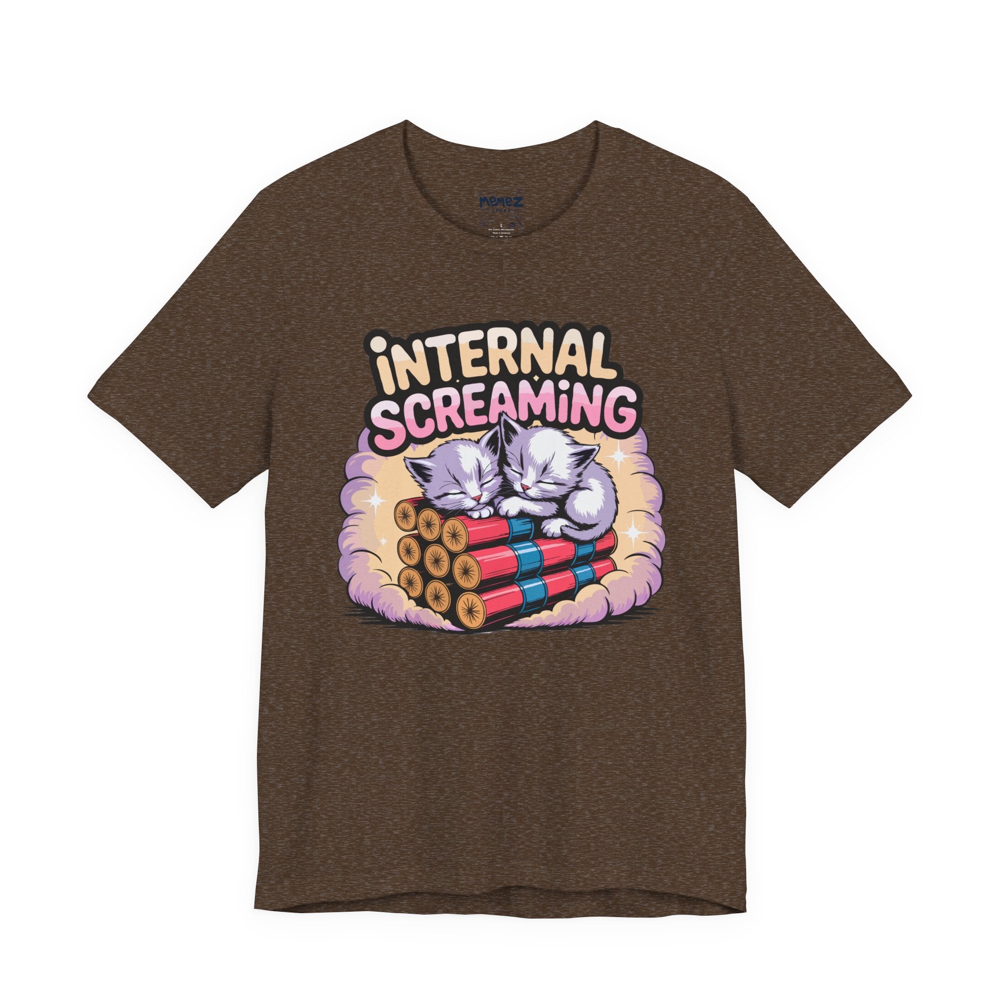 Internal Screaming Cat Lovers T-Shirt